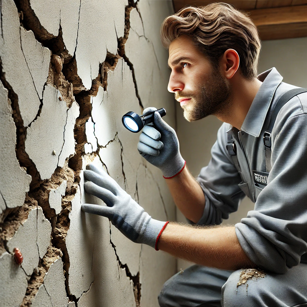 Réparer une fissure dans un mur : 4 étapes simples
