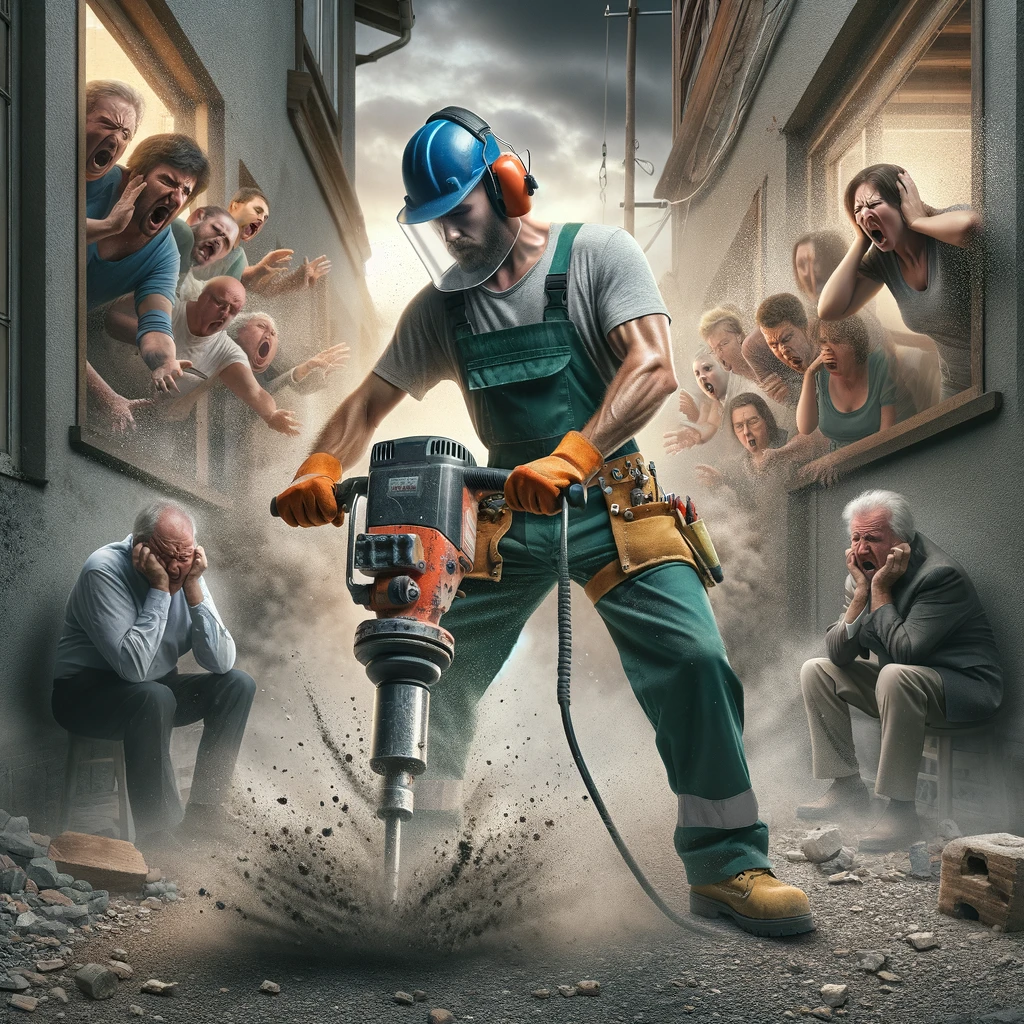 Nuisances sonores - que doit respecter un artisan lors de travaux ?